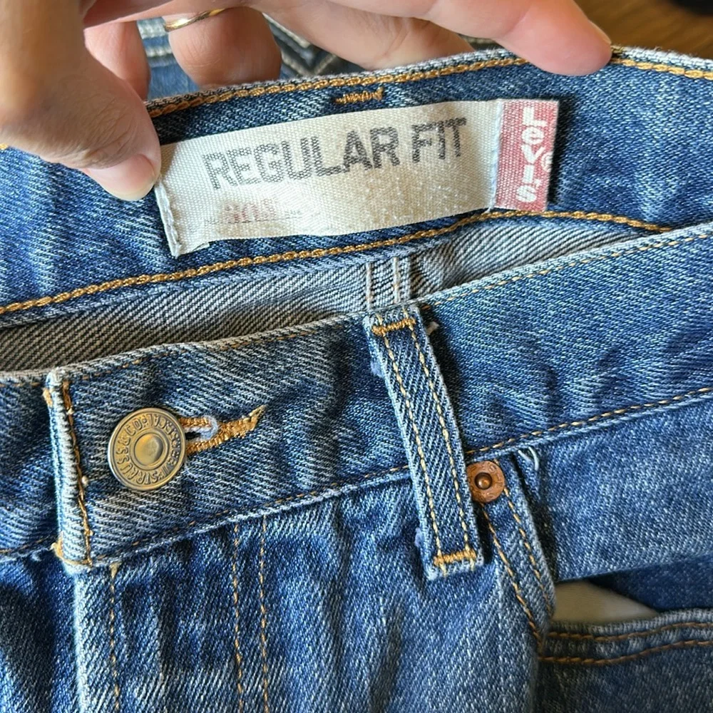 Levi Strauss 505 men’s jeans size‎ 32x30 regular fit - Picture 5 of 6